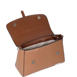 Luvoksi Women Textured PU Structured Sling Bag image 5