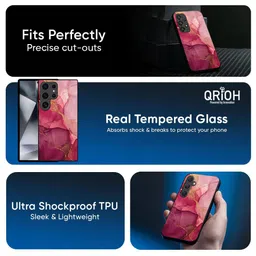 QRIOH Abstract Printed Samsung Galaxy S23 Ultra 5G Silicone Back Case image 4