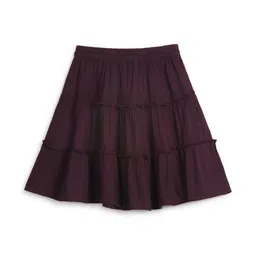 Chuppan chupai Girls Knee Length Tiered Skirts image 3