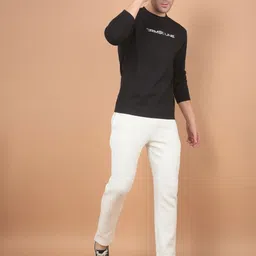 Crimsoune Club Men Typography Printed Long Sleeves T-shirt image 4
