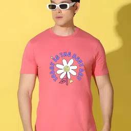KaamBhari Graphic Printed Round Neck Pure Cotton T-shirt-picture-31