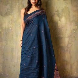 VILLE FASHION Woven Design Zari Art Silk Kanjeevaram Saree-picture-35