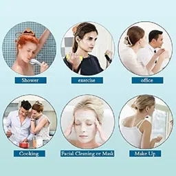 glamezone Matte Finish Big Hair Clutcher Claw Clip for Women Girls (Pack of 8) Hair Claw image 2