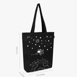 EcoRight Zipper Tote Bag - Houston we have a problem image 3