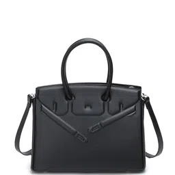 CORSICA Women Solid Structured Satchel Bag-image-19