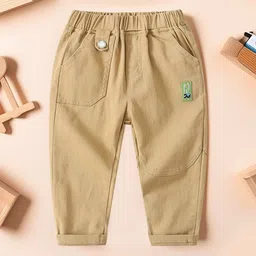 Xsole Boys Panelled Casual Mid-Rise Trousers-image-95