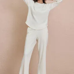 Nykd Flared Mid-Rise Lounge Pants image 4
