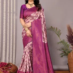 Vastravatika Woven Design Zari Art Silk Kanjeevaram Saree-picture-11