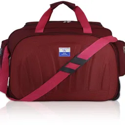 we travel 60 L Strolley Duffel Bag - 146587934 - Red - Large Capacity-picture-13