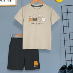 HELLCAT Boys Printed T-shirt with Shorts-picture-42