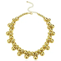 MEENAZ Gold-Plated Choker Necklace image 4