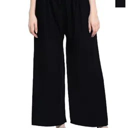 ERUDITE CLUB Women 2 Flared Palazzos-image-42