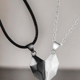 J.S ENTERPRISES Heart Shaped Pendants with Chains-picture-20