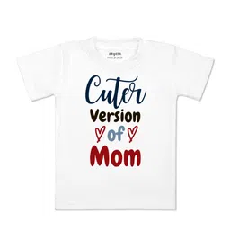 Arvesa Kids Typography Printed Cotton T-shirt-picture-26