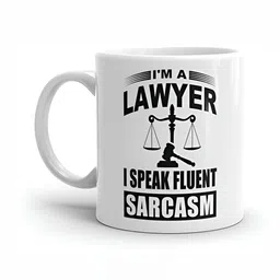 Mr UVD White & Black Typography Printed Ceramic Glossy Mug image 2