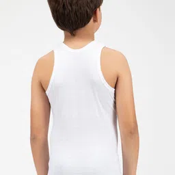 AMUL COMFY Pack of 5 Cotton innerwear  Vest AC-SRN-VE-WHT-60-5PC image 4