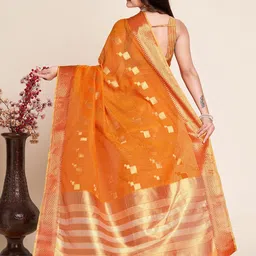 VEDANT VASTRAM Zari Silk Cotton Kanjeevaram Saree image 5