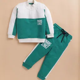 Toonyport Boys Colourblocked Long Sleeves Sweatshirt With Joggers image 3