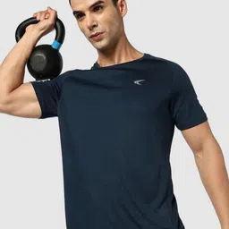 Performax Men Solid Round Neck T-shirt-image-36