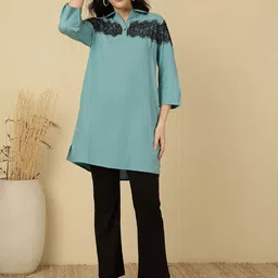 FFU Floral Print Shirt Style Top image 5