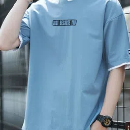 KPOP Men Typography Printed T-shirt-picture-23