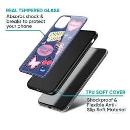 QRIOH Conversational Printed iPhone 13 Pro Back Case Mobile Accessories image 2