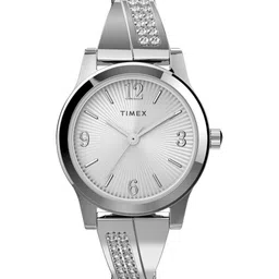 Timex Women Brass Dial & Stainless Steel Bracelet Style Straps Analogue Watch TW2V69600-picture-44
