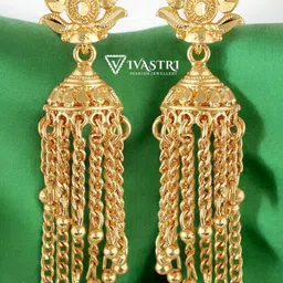 VIVASTRI Gold-Toned Alloy Earrings-image-10