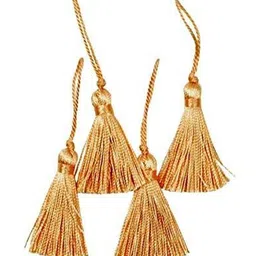 Pink Parrot Orange Colored & Brown Ethnic Motifs Jacquard Silk Table Runner image 4