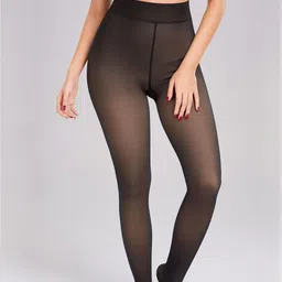 KeepCart Velvet Touch Women Thermal Tights Stockings-image-9