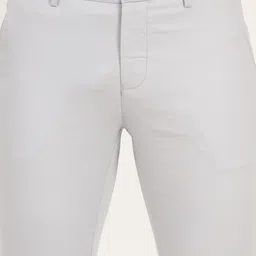 Greenfibre Men Slim Fit Mid-Rise Flat-Front Cotton Regular Trousers image 4