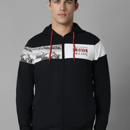 Louis Philippe Sport Men Graphic Printed Hooded Sweatshirt-picture-53