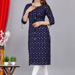 SAAR SUMRAN Women Ethnic Motifs Printed Indie Prints Kurta-picture-12