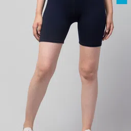 HIRRUX Women Pack Of 2 Skinny Fit Low-Rise Sports Shorts-image-91