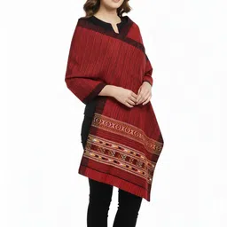 Vrinde Women Paisley Embroidered Shawl image 5