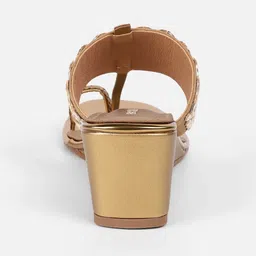 Mochi Embellished Party Wedge Sandals image 4