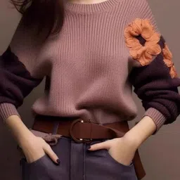 StyleCast x Revolte Women Embroidered Round Neck Pullover-picture-15