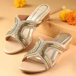 Rocia Embellished Wedge Sandals-picture-20