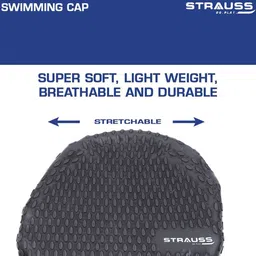 STRAUSS Swimming Cap With Ear Protector image 4