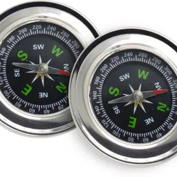 2 Pcs Stainless Steel Vastu Fengshui Camping Navigation Compass-image-8