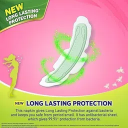 sofy AntiBacteria Extra Long 48 Pad Sanitary Pad image 2