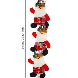 eCraftIndia Red & White Christmas Hangings image 5