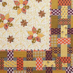 Jaipur Weaves Orange & Yellow Ethnic Motifs 180 TC King Bedsheet with 2 Pillow Covers image 3