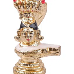 JY Gold-Toned Religious Idol Showpiece image 2