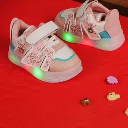 FEETWELL SHOES Girls Colourblocked Sneakers-image-64