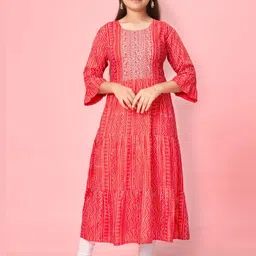 muhuratam Mom&Bae Women Beige Kurtas-picture-23