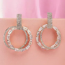 Bohey by KARATCART Contemporary Drop Earrings image 1