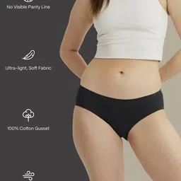 B'there Women Pack Of 3 Mid-Rise Hipster Briefs image 4