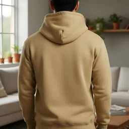 SHAUN Men Printed Hooded Sweatshirt image 3