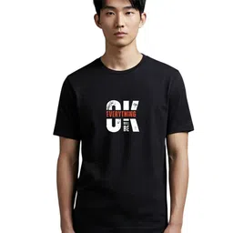 PULP Everything Will Be OK Typography Printed Pure Cotton T-Shirt-picture-51
